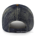 demin structured washed vintage baseball caps